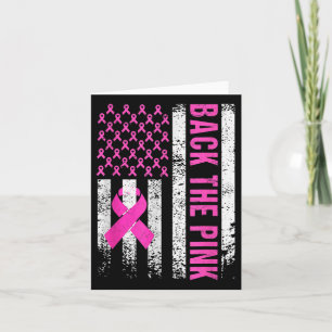 Carte Back the Pink Breast Cancer Awareness Flag Toddler
