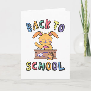 Carte Back to school