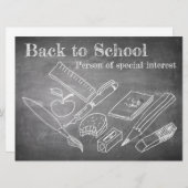 Carte Back to school (Devant / Derrière)