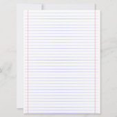 Carte Back to school (Dos)