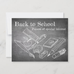 Carte Back to school