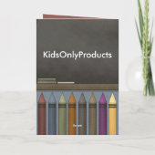 Carte Back to school (Dos)
