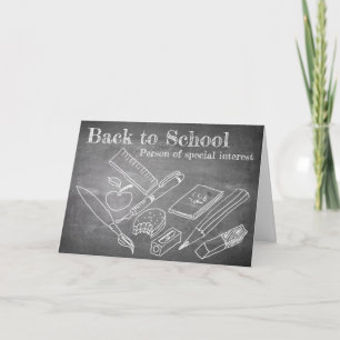 Carte Back to school