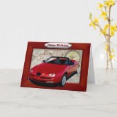 Carte Back to the Future Birthday (Fleur jaune)