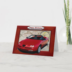 Carte Back to the Future Birthday Card