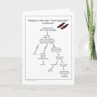 Carte Bacon Flow Chart - Devriez-vous manger ce bacon? C