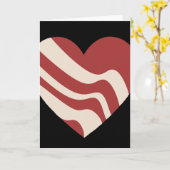Carte Bacon Heart (Fleur jaune)