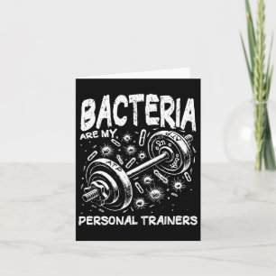 Carte Bactéries sont mes formateurs personnels Gym Biolo