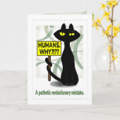 Carte Bad Boogie Funny Thank You Card (Fleur jaune)