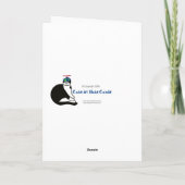 Carte Bad Boy Chat à Shades (Dos)