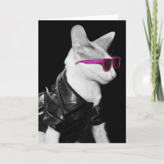 Carte Bad Boy Chat à Shades