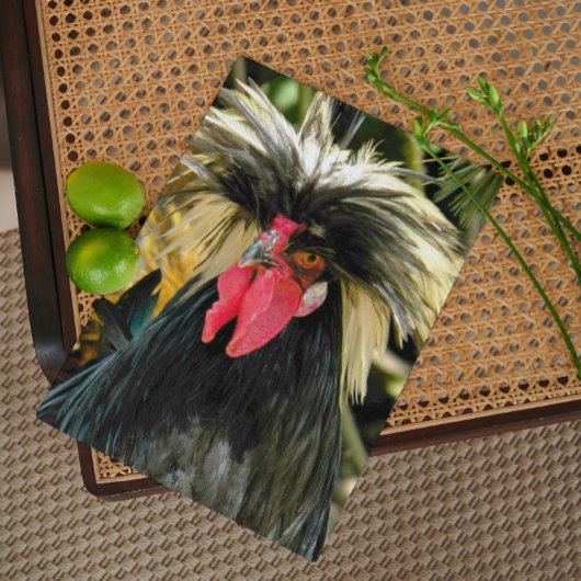 Carte Bad Cheveux poulet drôle Anniversaire