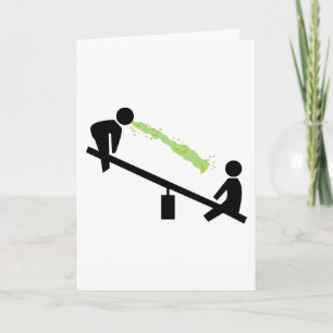 Carte Bad Day sur le terrain de jeu