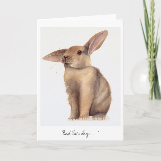 Carte Bad Ear Day Painted (Devant)