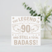 Carte Badass 90e anniversaire (Debout devant)