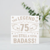 Carte Badass du 75e anniversaire (Debout devant)
