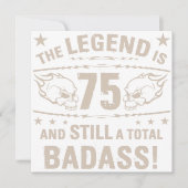 Carte Badass du 75e anniversaire (Devant)
