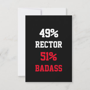 Carte Badass Rector