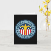 Carte Badge de condition physique - Armée américaine  (Fleur jaune)