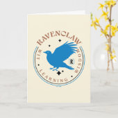 Carte Badge de la Fierté de la maison d'aigle bleu RAVEN (Fleur jaune)