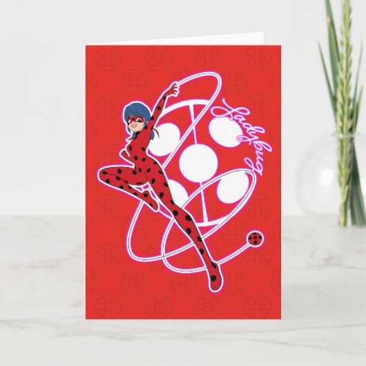 Carte Badge Miraculous Ladybug (Devant)