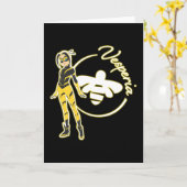 Carte Badge Vesperia (Fleur jaune)