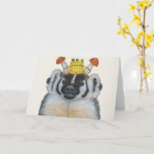 Carte Badger card (Fleur jaune)