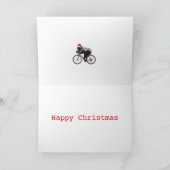 Carte Badger de miel Cycling Funny Badass Festive Citati (Intérieur)