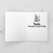 Carte Badger jouant de la guitare avec ananas (Intérieur)