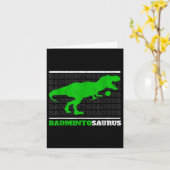 Carte Badminto Saurus Rex Birdie Shuttle Dino Badminton (Fleur jaune)