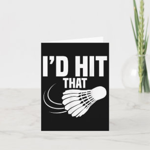 Carte Badminton Coach Shuttle Id Touché Badminton Player