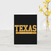 Carte Badminton du Texas (Fleur jaune)