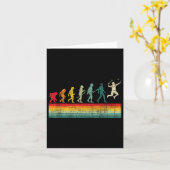 Carte Badminton Evolution - Retro Sports Lover Shuttle (Fleur jaune)