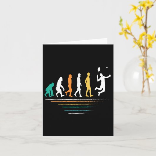 Carte Badminton Evolutions Retro Shuttle Mens Badmin (Fleur jaune)