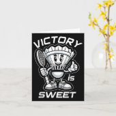 Carte Badminton Forever Cartoon Shuttle Et Racket Graphe (Fleur jaune)