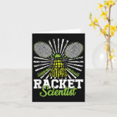 Carte Badminton Gift Shuttle Racket Scientifique Badmint (Fleur jaune)