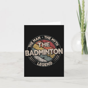 Carte Badminton Legends Retro Shuttle Mens Badminton