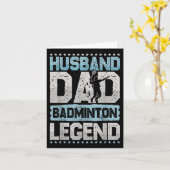 Carte Badminton Legends Retro Shuttle Mens Badminton (Fleur jaune)