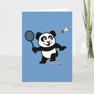 Carte Badminton Panda