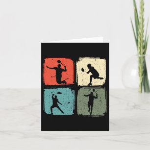 Carte Badminton Player Outfit Badminton Player Shuttle