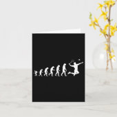 Carte Badminton pour l'évolution humaine (Fleur jaune)