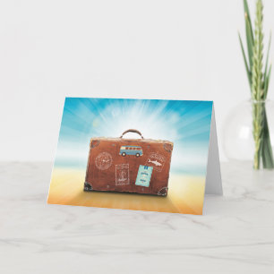 Carte Bagages...emballé et prêt à partir,