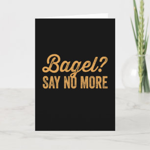 Carte Bagel