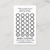 carte bagel stop punch (Dos)