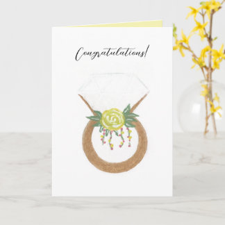 Carte Bague mariage