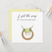 Carte Bague mariage (Devant/Arrière en situation)