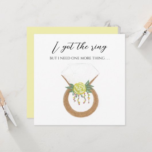 Carte Bague mariage (Devant/Arrière en situation)