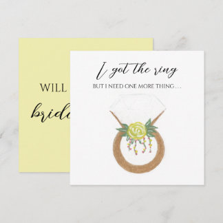 Carte Bague mariage