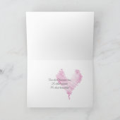 Carte Bagues de mariage en gelée (Intérieur)