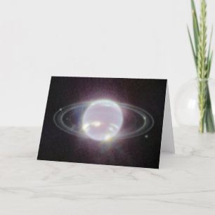 Carte Bagues JWST de la planète Neptune